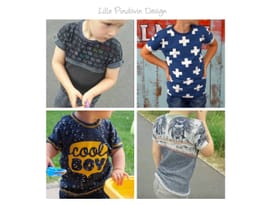 Ratz-Fatz-Shirt mini Jungen von Lille Pindsvin Design