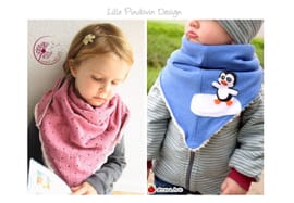 Schaltuch Eingemummelt Schaltuch Eingemummelt von Lille Pindsvin Design