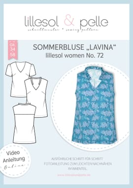 Lillesol Women No. 72 Sommerbluse "Lavina" von Lillesol & Pelle