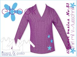 Lillesol basics No. 51 Shirt mit V-Ausschnitt Lillesol basics No. 51 Shirt mit V-Ausschnitt von Lillesol & Pelle