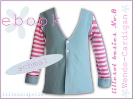 Lillesol basics No. 8 Wende-Cardigan schmal Lillesol basics No. 8 Wende-Cardigan schmal von Lillesol & Pelle