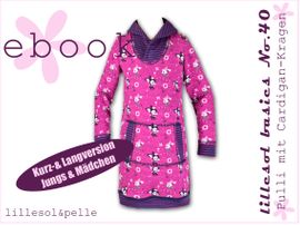 lillesol basics No.40 Pulli mit Cardigan-Kragen lillesol basics No.40 Pulli mit Cardigan-Kragen von Lillesol & Pelle