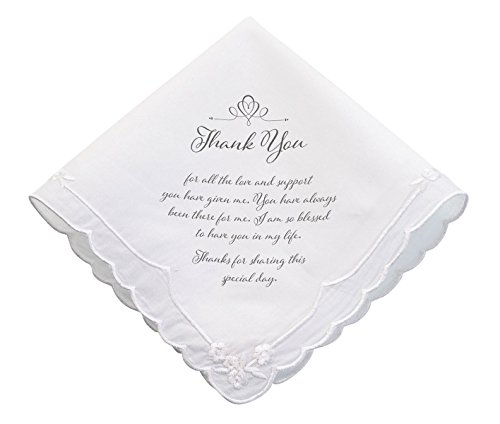 Lillian Rose Women's Thank You Wedding Gift Keepsake Hankie, 6.5""" (HA180 WT) Damen Dankeschön-Einstecktuch, 16,5 cm, Textil, Silber, 16.51 x 16.51 x 1.27 cm Lillian Rose Women's Thank You Wedding Gift Keepsake Hankie, 6.5""" (HA180 WT) Damen Dankeschön-Einstecktuch, 16,5 cm, Textil, Silber, 16.51 x 16.51 x 1.27 cm von Lillian Rose