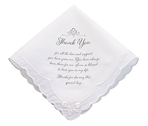 Lillian Rose Women's Thank You Wedding Gift Keepsake Hankie von Lillian Rose