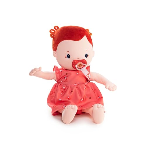 Lilliputiens - Puppe Rose - Stoffpuppe mit weicher Kleidung,abnehmbaren Kleidungsstücken & magnetischem Schnuller-Fördert Fantasie, Motorik & Kreativität-Pädagogisches Spielzeug für Kinder ab 2 Jahren Lilliputiens - Puppe Rose - Stoffpuppe mit weicher Kleidung,abnehmbaren Kleidungsstücken & magnetischem Schnuller-Fördert Fantasie, Motorik & Kreativität-Pädagogisches Spielzeug für Kinder ab 2 Jahren von Lilliputiens