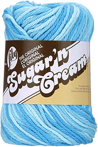 LILY Sugar 'n Cream, Baumwolle, Swimming Pool, 2 oz, 109 von Lily