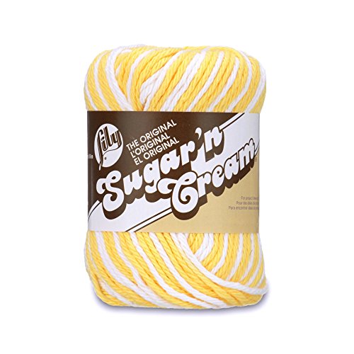 Lily Sugar'n Cream Garn, Gänseblümchen, Baumwolle, Daisy Ombre, 2 oz, 86 Lily Sugar'n Cream Garn, Gänseblümchen, Baumwolle, Daisy Ombre, 2 oz, 86 von Lily