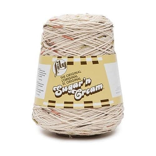 Lily Sugar'N Cream Cones Sonoma Garn – 1 Packung mit 400 g – Baumwolle – 4 Medium – Stricken/Häkeln von Lily