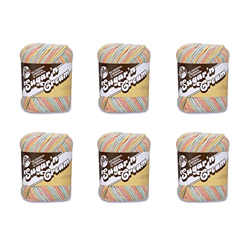 Lily Sugar'N Garn, 6 Stück, Buttercreme, 6 Stück von Lily