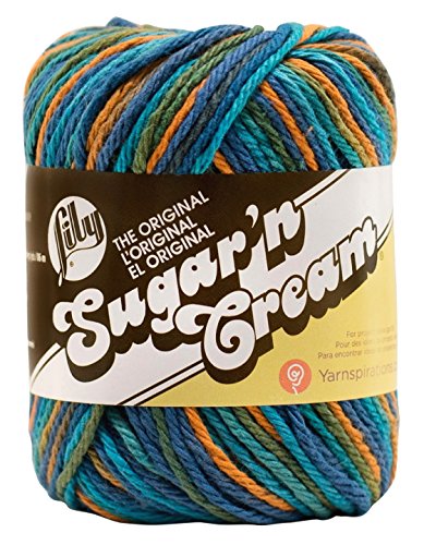 Lily Sugar 'n Cream Garn, 100 % Baumwolle, 57 g Knäuel, Capri, Lily Sugar 'n Cream Garn, 100 % Baumwolle, 57 g Knäuel, Capri, von Lily