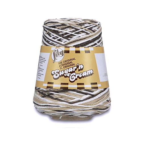 Lily Sugar'n Cream Garn, Chocolate Ombre, 8 Inches x 8 Inches Lily Sugar'n Cream Garn, Chocolate Ombre, 8 Inches x 8 Inches von Lily