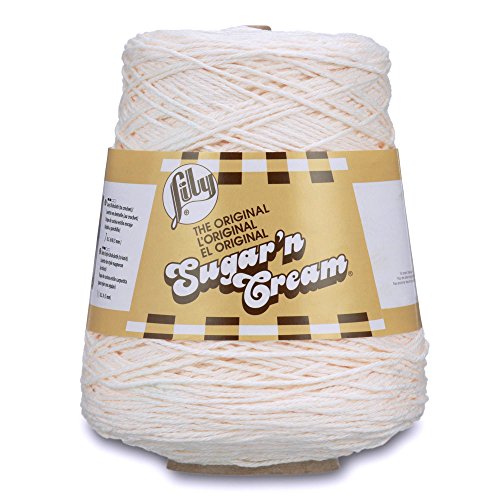 Lily Sugar'n Cream Garn, Soft Ecru, 1 Stück Lily Sugar'n Cream Garn, Soft Ecru, 1 Stück von Lily