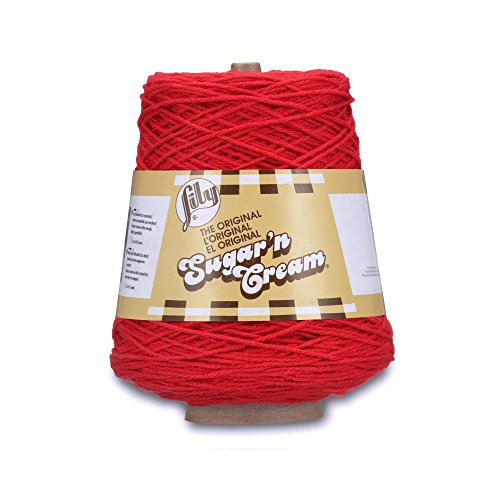 Lily Sugar'n Cream Garn, rot, 1 Stück Lily Sugar'n Cream Garn, rot, 1 Stück von Lily