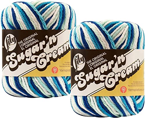 Lily Sugar 'n Cream Garn aus 100 % Baumwolle, 2 Stück Lily Sugar 'n Cream Garn aus 100 % Baumwolle, 2 Stück von Lily