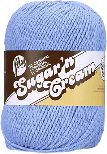 Lily Sugar 'n Cream Super Size Garn Big Ball Cornflower Lily Sugar 'n Cream Super Size Garn Big Ball Cornflower von Lily
