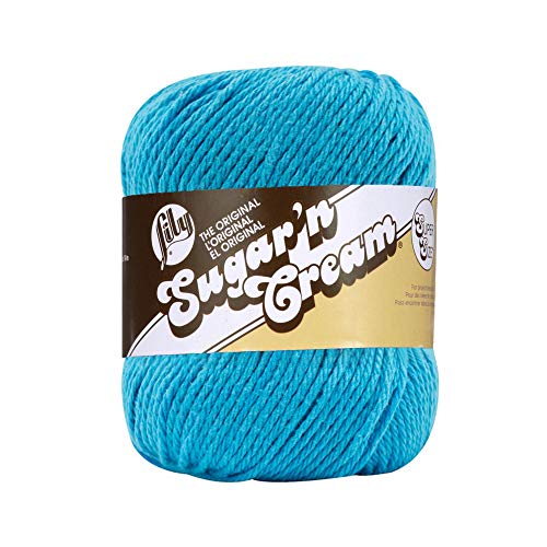 Lily Sugar 'n Cream Super Size Garn Big Ball Hot Blue Lily Sugar 'n Cream Super Size Garn Big Ball Hot Blue von Lily