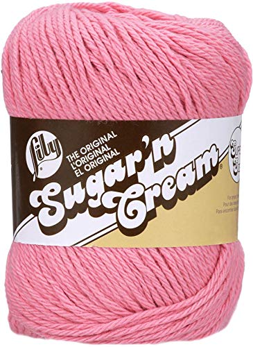 Lily Sugar 'n Cream Super Size Garn Big Ball Rose pink Lily Sugar 'n Cream Super Size Garn Big Ball Rose pink von Lily