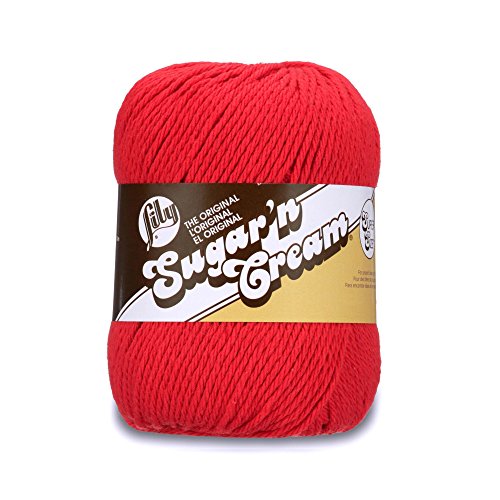 Lily Super Size Solids Garn, Baumwolle, rot, Big Ball, 184 Lily Super Size Solids Garn, Baumwolle, rot, Big Ball, 184 von Lily