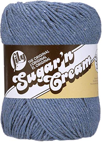 Lily The original Yarn Garn, Baumwolle, Blue Jeans, 1 Pack, 113 von Lily