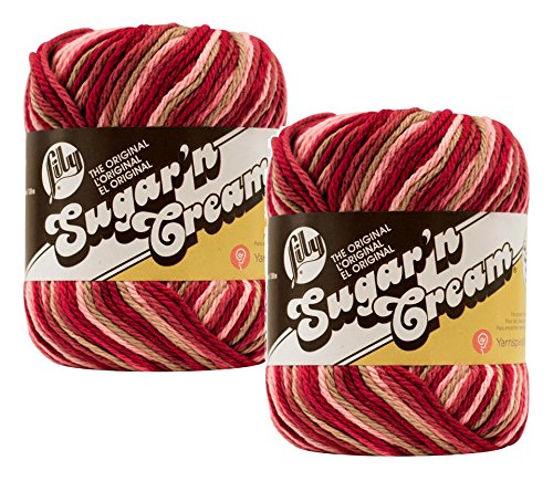 Sugar'N Cream Garn, Ombres Supergröße, Damast Sugar'N Cream Garn, Ombres Supergröße, Damast von Lily