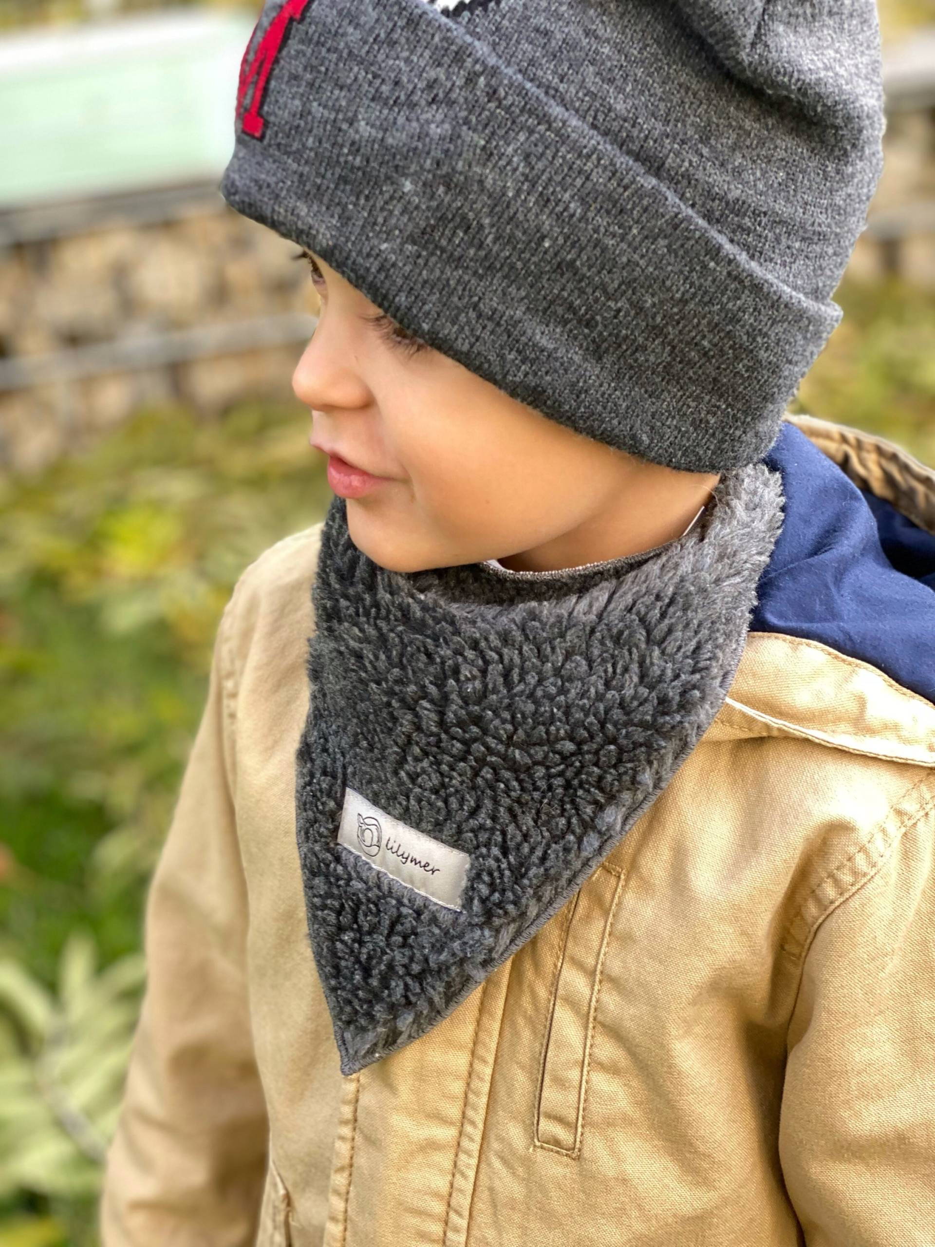 Babyhalstuch Aus Teddy-Baumwolle Babyhalstuch Aus Teddy-Baumwolle von Lilymer