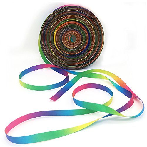 Limeow 50 Yard Regenbogen Band Dekoband Satin Geschenkband Schleifenband Regenbogen Satinband Organzaband Seidenband Taufe Deko Geschenkbänder Organza Band Geschenk Verpackung Seidenbänder Stoff Band Limeow 50 Yard Regenbogen Band Dekoband Satin Geschenkband Schleifenband Regenbogen Satinband Organzaband Seidenband Taufe Deko Geschenkbänder Organza Band Geschenk Verpackung Seidenbänder Stoff Band von Limeow