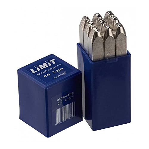 Limit 244330502 Zahlenstempel für Edelstahl und Metall, 6 mm Höhe Limit 244330502 Zahlenstempel für Edelstahl und Metall, 6 mm Höhe von Limit