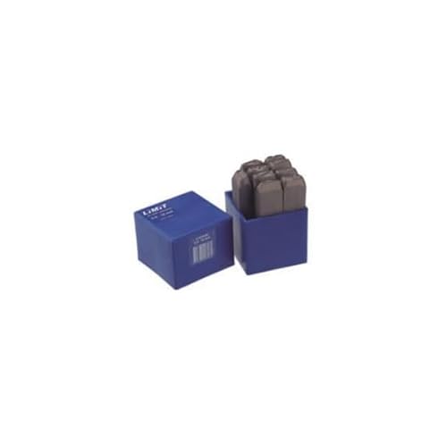 Limit 244370201 Zahlen-Stempel, groß, für Stahl und Metall, 20 mm, Höhe der Zahlen von Limit