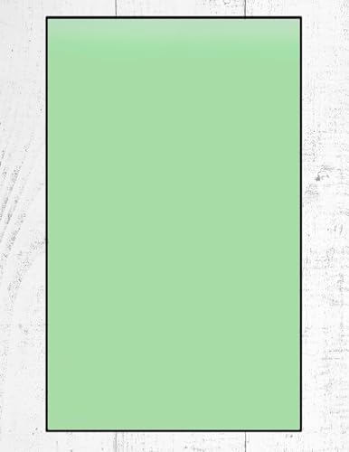 Farbiges Schreib- und Druckpapier, 9 kg, 75 g/m², 21,6 x 35,6 cm, legale Größe, 500 Blatt pro Ries (500 Stück, Grün) von Limited Papers