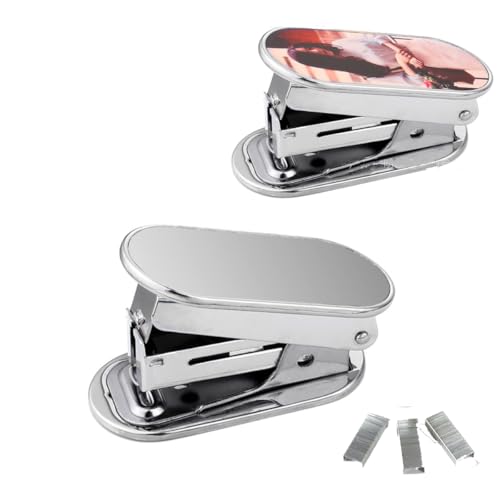 Mini-Tacker für Sublimationsdruck, blanko, Metall, kleine Büro-Hefter, DIY-Wärmeübertragungsdruck, Mini-Hefter, handgehaltene, kleine tragbare Schreibtischhefter für Studenten, 10 Stück Mini-Tacker für Sublimationsdruck, blanko, Metall, kleine Büro-Hefter, DIY-Wärmeübertragungsdruck, Mini-Hefter, handgehaltene, kleine tragbare Schreibtischhefter für Studenten, 10 Stück von Limitronix