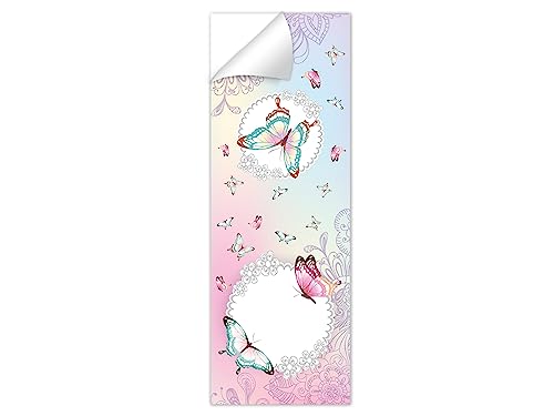 6 Aufkleber Sticker Set selbstklebend für Deko Verpackung Schmetterling Blumen Mitgebsel Mitbringsel Gastgeschenk zum Kindergeburtstag Fest Motto-Party für Teens Mädchen Jungen Schule Kindergarten 6 Aufkleber Sticker Set selbstklebend für Deko Verpackung Schmetterling Blumen Mitgebsel Mitbringsel Gastgeschenk zum Kindergeburtstag Fest Motto-Party für Teens Mädchen Jungen Schule Kindergarten von Limonia