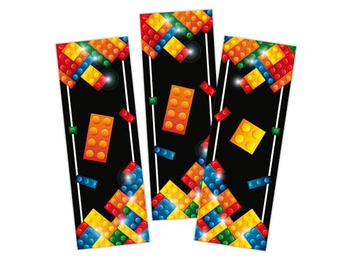 8 Lesezeichen Set Papier Mitbringsel Gastgeschenk Mitgebsel Giveaways zum Kindergeburtstag Motto-Party Fest Feier Event Unisex Teenies Mädels Jungs Bausteine bunt 8 Lesezeichen Set Papier Mitbringsel Gastgeschenk Mitgebsel Giveaways zum Kindergeburtstag Motto-Party Fest Feier Event Unisex Teenies Mädels Jungs Bausteine bunt von Limonia
