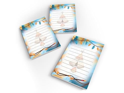 Limonia 12 Mini-Notizblöcke je 25 Blätter DIN A7 Set Mitbringsel Gastgeschenk Mitgebsel zum Kindergeburtstag Motto-Party Fest Feier Event Reise Unisex Teenies Mädels Jungs Indianer Federn Tipi Kanu Limonia 12 Mini-Notizblöcke je 25 Blätter DIN A7 Set Mitbringsel Gastgeschenk Mitgebsel zum Kindergeburtstag Motto-Party Fest Feier Event Reise Unisex Teenies Mädels Jungs Indianer Federn Tipi Kanu von Limonia