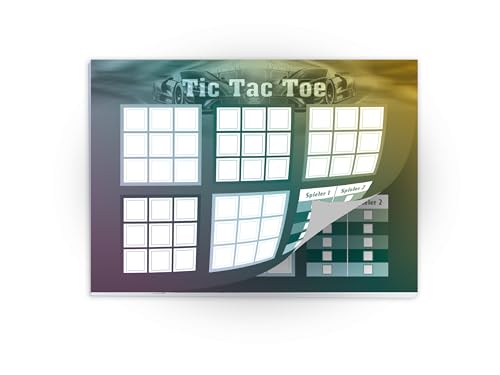 Limonia 12 Tic Tac Toe je 25 Blätter DIN A6 Papierspiel Set Mitbringsel Gastgeschenk Mitgebsel zum Kindergeburtstag Motto-Party Fest Feier Event Reise Unisex Teenies Mädels Jungs Auto Rennauto Limonia 12 Tic Tac Toe je 25 Blätter DIN A6 Papierspiel Set Mitbringsel Gastgeschenk Mitgebsel zum Kindergeburtstag Motto-Party Fest Feier Event Reise Unisex Teenies Mädels Jungs Auto Rennauto von Limonia