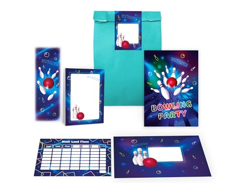 Limonia 8 Einladungskarten zum Kindergeburtstag Einladung Bowling Party Geburtstag Mädchen Jungen Boys Mitgebsel inkl. 8 Umschläge, 8 Tüten, 8 Aufkleber, 8 Lesezeichen, 8 Blöcke, 8 Stadt-Land-Fluss Limonia 8 Einladungskarten zum Kindergeburtstag Einladung Bowling Party Geburtstag Mädchen Jungen Boys Mitgebsel inkl. 8 Umschläge, 8 Tüten, 8 Aufkleber, 8 Lesezeichen, 8 Blöcke, 8 Stadt-Land-Fluss von Limonia