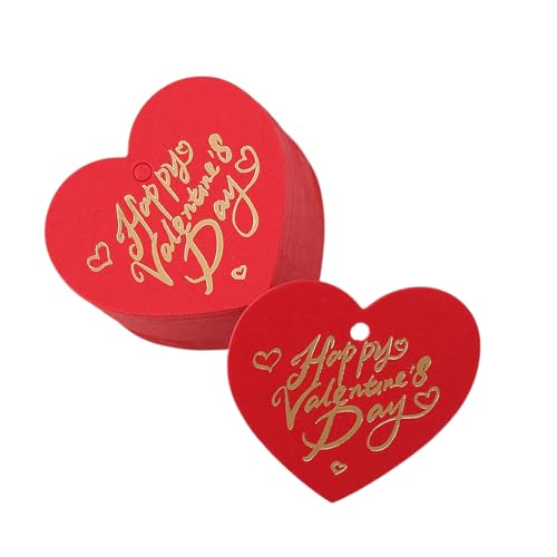 1 Beutel herzförmiges Valentinstags-Etikett mit goldener Farbe für Geschenkkarten und romantische Dekoration 1 Beutel herzförmiges Valentinstags-Etikett mit goldener Farbe für Geschenkkarten und romantische Dekoration von Limtula
