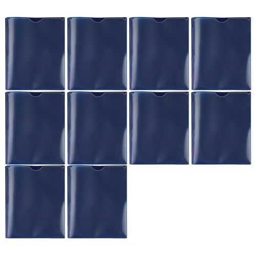 10 Stück 2 Ordner Tasche mit Visitenkarte, zwei Ordner, Tasche mit Ordner, Papiergröße, Brief, Hecht, für Ordner, Größe, Brief, Büro von Limtula