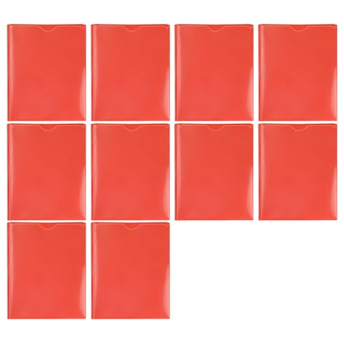 10 Stück 2 Ordner Tasche mit Visitenkarte, zwei Ordner, Tasche mit Ordner, Papiergröße, Brief, Hecht, für Ordner, Größe, Brief, Büro von Limtula