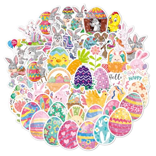 100 Pcs Osterhasen Eier Aufkleber Ästhetischer Aufkleber Für Wasserflaschen Laptop Scrapbook Journal Telefon Gepäck Skateboard 100 Pcs Osterhasen Eier Aufkleber Ästhetischer Aufkleber Für Wasserflaschen Laptop Scrapbook Journal Telefon Gepäck Skateboard von Limtula
