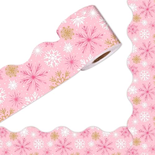 19,8 m Schneeflocken Bordüre Aufkleber für Pinnwand Notiz Klassenzimmer Weihnachtsdekoration Trim Schule Urlaub Board 19,8 m Schneeflocken Bordüre Aufkleber für Pinnwand Notiz Klassenzimmer Weihnachtsdekoration Trim Schule Urlaub Board von Limtula