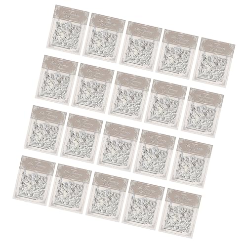 20 Stück ausgehöhlte geprägte Eckaufkleber Vintage Scrapbooking Eckaufkleber für Fotoalbum, Tagebuch, Bastelprojekt, geprägt 20 Stück ausgehöhlte geprägte Eckaufkleber Vintage Scrapbooking Eckaufkleber für Fotoalbum, Tagebuch, Bastelprojekt, geprägt von Limtula