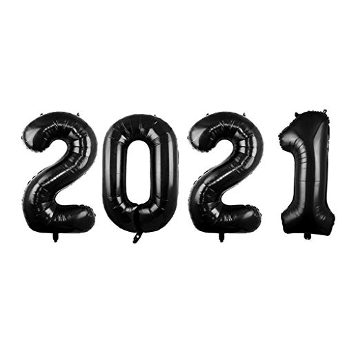 2021 Aluminiumfolie Nummer Digitale Große Luftballons Für Silvester Festival Party Liefert Hochzeitsabschlussdekoration von Limtula