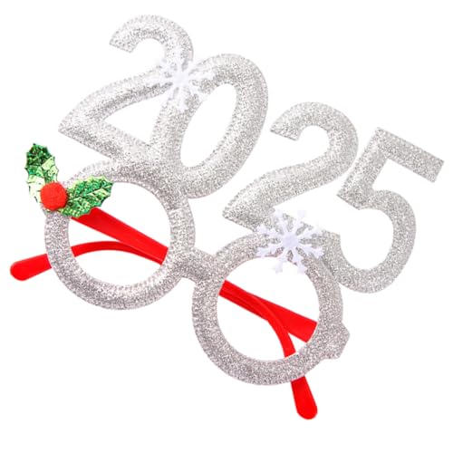 2025 Weihnachtsbrillenrahmen, Weihnachtsbrille 2025, Neujahrsparty-Brille für Kinder, Erwachsene, Weihnachtsfeier 2025 Weihnachtsbrillenrahmen, Weihnachtsbrille 2025, Neujahrsparty-Brille für Kinder, Erwachsene, Weihnachtsfeier von Limtula