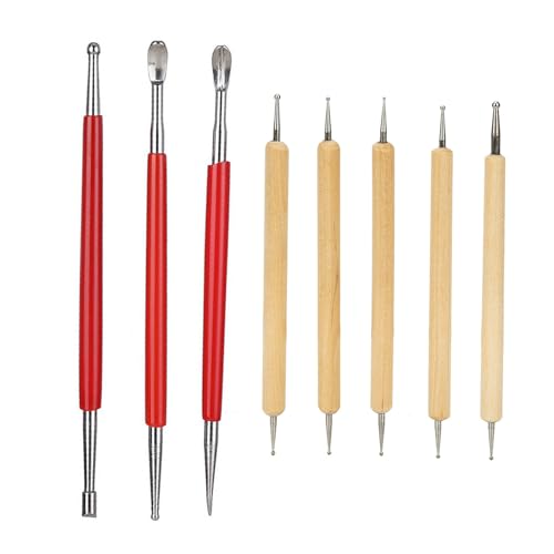 3/5/8 Stück Lederhandwerk Modellierwerkzeug Rillwerkzeuge Leder Prägelöffel Lederhandwerk Modellieren Schnitzwerkzeug 3/5/8 Stück Lederhandwerk Modellierwerkzeug Rillwerkzeuge Leder Prägelöffel Lederhandwerk Modellieren Schnitzwerkzeug von Limtula