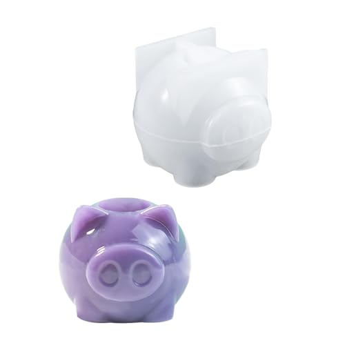 3d Piggy Candlestick Silikonform Tierform Kerze Basisform Gips Kerzenhalter Epoxidharz Home Dekoration Form 3d Piggy Candlestick Silikonform Tierform Kerze Basisform Gips Kerzenhalter Epoxidharz Home Dekoration Form von Limtula