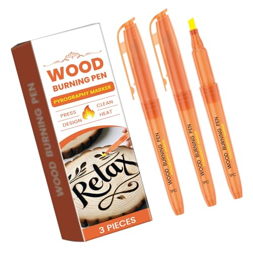 3vieces Holzmalerei Pen Pyrographie Marker Für Erwachsene Holzmalerei Handwerk Holzmalerei Marker Holzhandwerk Brennstift 3vieces Holzmalerei Pen Pyrographie Marker Für Erwachsene Holzmalerei Handwerk Holzmalerei Marker Holzhandwerk Brennstift von Limtula