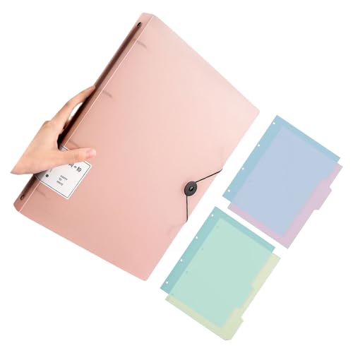 4 Binder Präsentation Ordner Hold Up 220 SHEETS Briefgröße Organisatoren Dokument Präsentation Dokumentation Dokument von Limtula