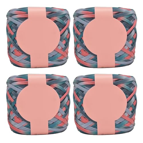 4 Pieces Weiches Häkelgarn Farbenfrohe Polyestergarn Für Handgefertigte Häkelstrickdecke Und Handtasche 280 G/Rollen Farbenfrohe Garn 4 Pieces Weiches Häkelgarn Farbenfrohe Polyestergarn Für Handgefertigte Häkelstrickdecke Und Handtasche 280 G/Rollen Farbenfrohe Garn von Limtula