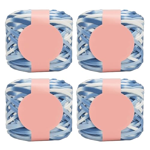 4 Pieces Weiches Häkelgarn Farbenfrohe Polyestergarn Für Handgefertigte Häkelstrickdecke Und Handtasche 280 G/Rollen Farbenfrohe Garn 4 Pieces Weiches Häkelgarn Farbenfrohe Polyestergarn Für Handgefertigte Häkelstrickdecke Und Handtasche 280 G/Rollen Farbenfrohe Garn von Limtula