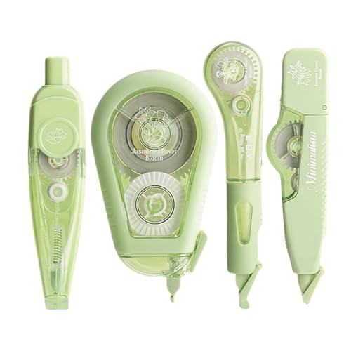 4-teiliges Klick-Korrekturroller-Set, sofortige Trockentechnologie für Klassenzimmer, Büro, Reisen, Klassenzimmer, Korrekturbandzubehör von Limtula